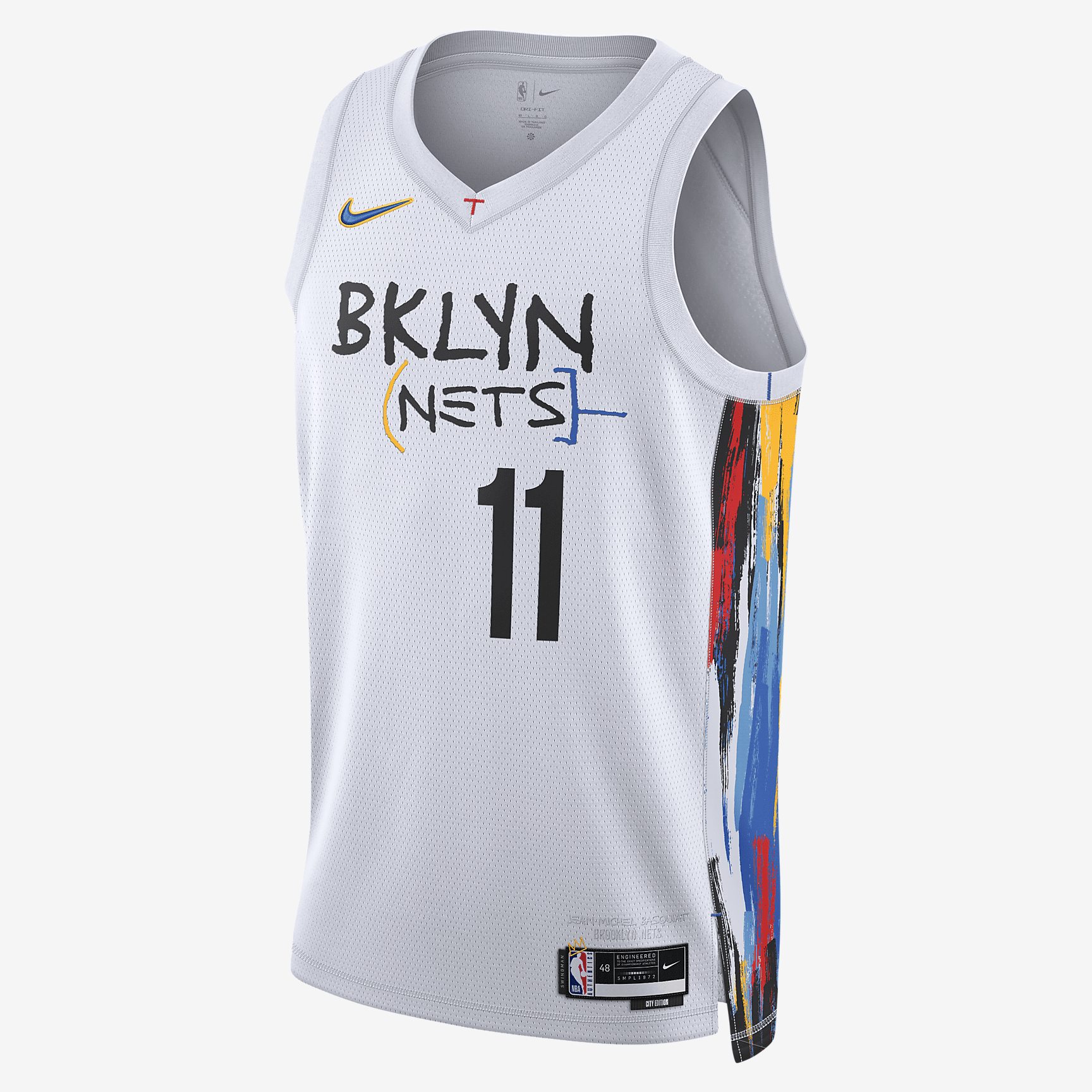 Kyrie Irving Brooklyn Nets City Edition Nike Dri-FIT NBA Swingman Jersey - White