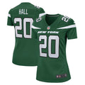 Women s Nike Breece Hall Gotham Green New York Jets Game Player Jersey