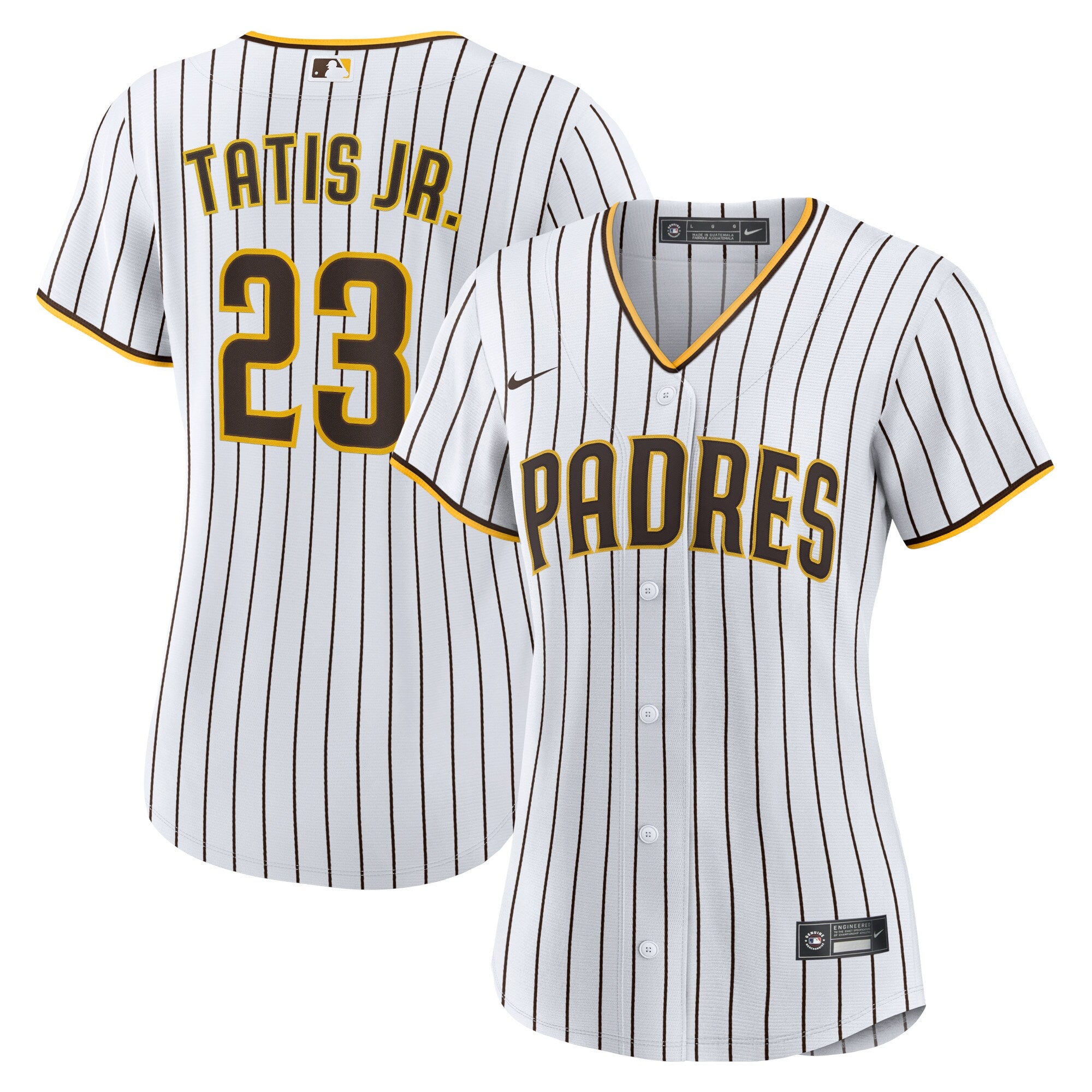 Fernando Tatis Jr. San Diego Padres Nike Women's Home Replica Player Jersey - White/Brown