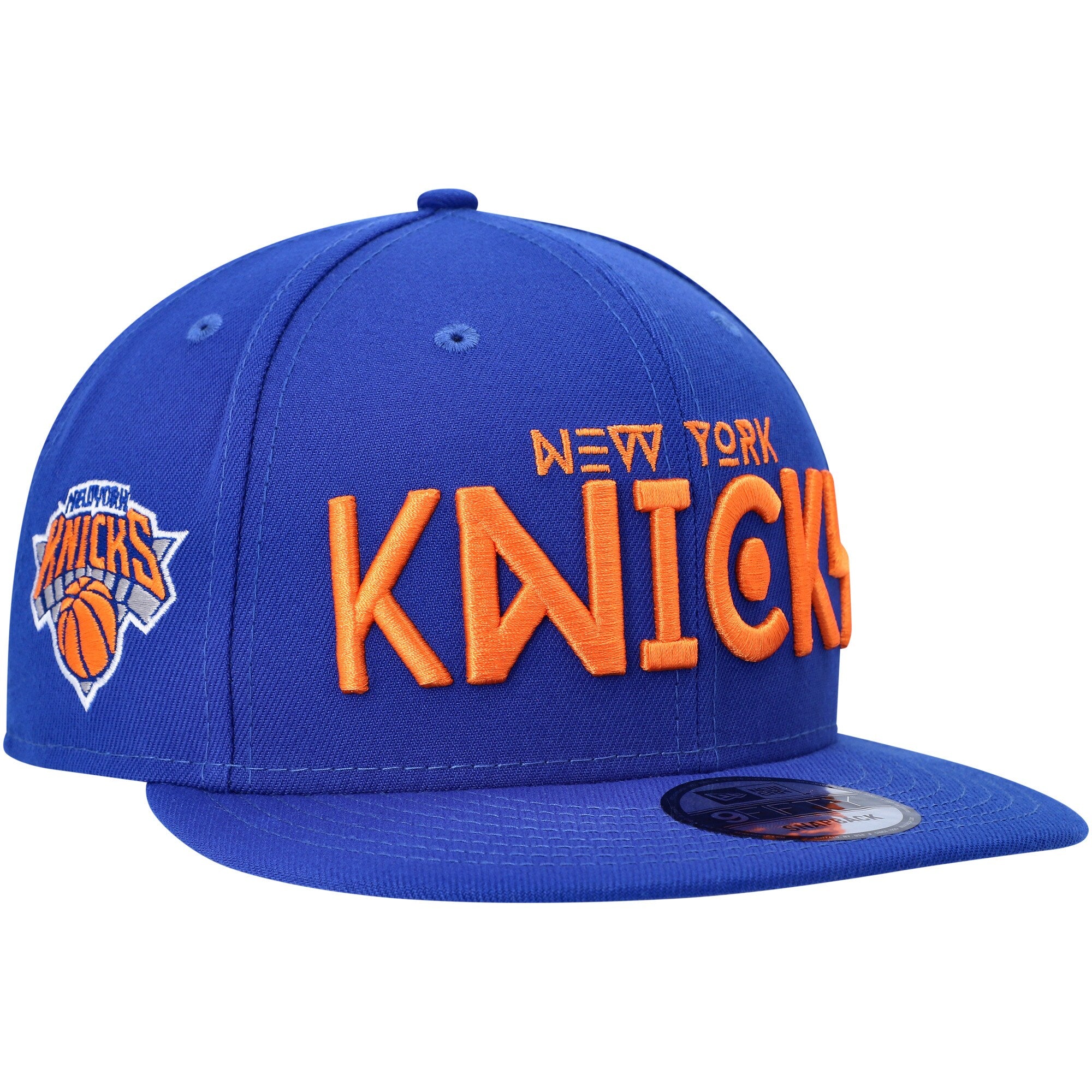 New York Knicks New Era Rocker 9FIFTY Snapback Hat - Blue
