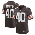 Johnny Stanton Cleveland Browns Nike Game Jersey   Brown