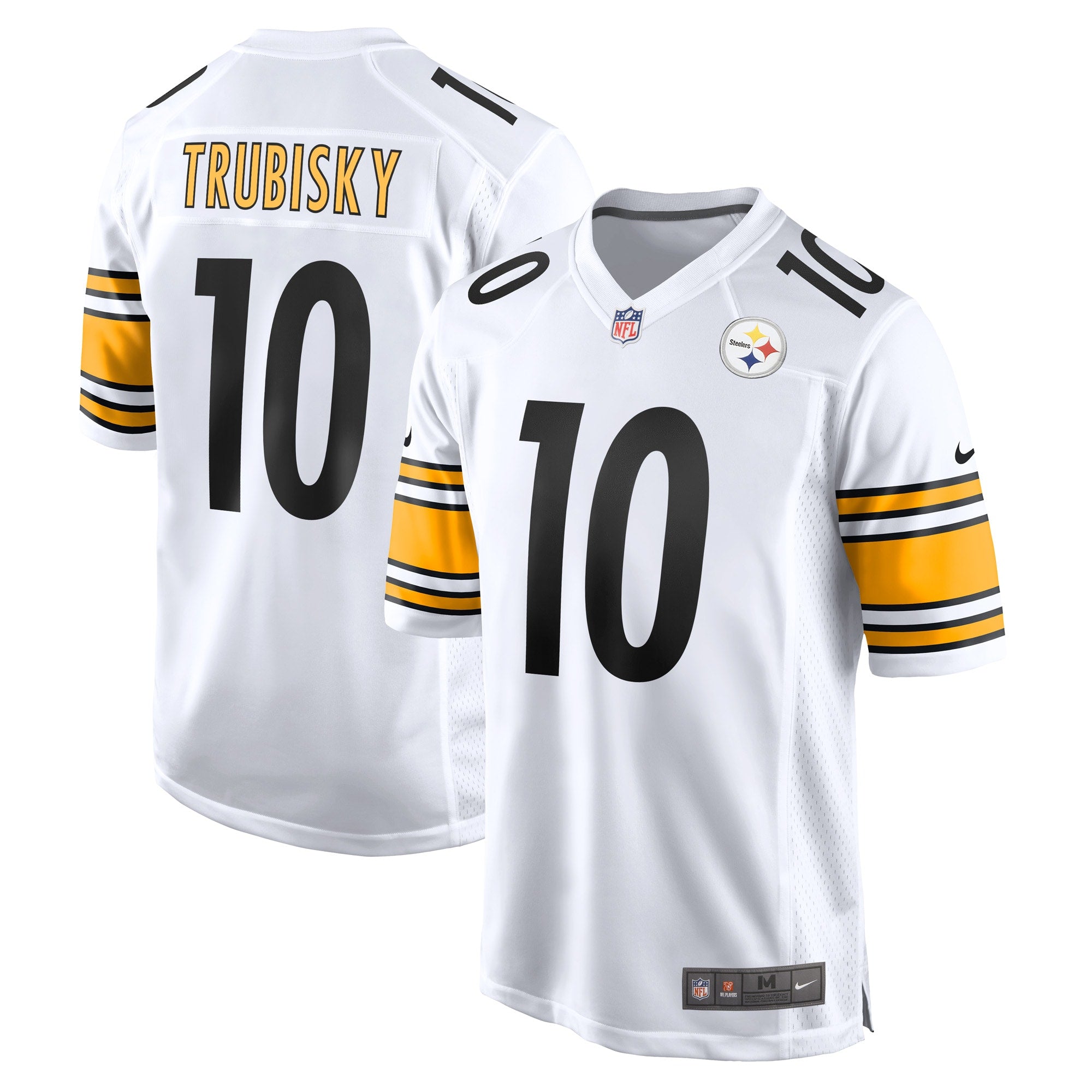 Mitchell Trubisky Pittsburgh Steelers Nike Game Player Jersey   White