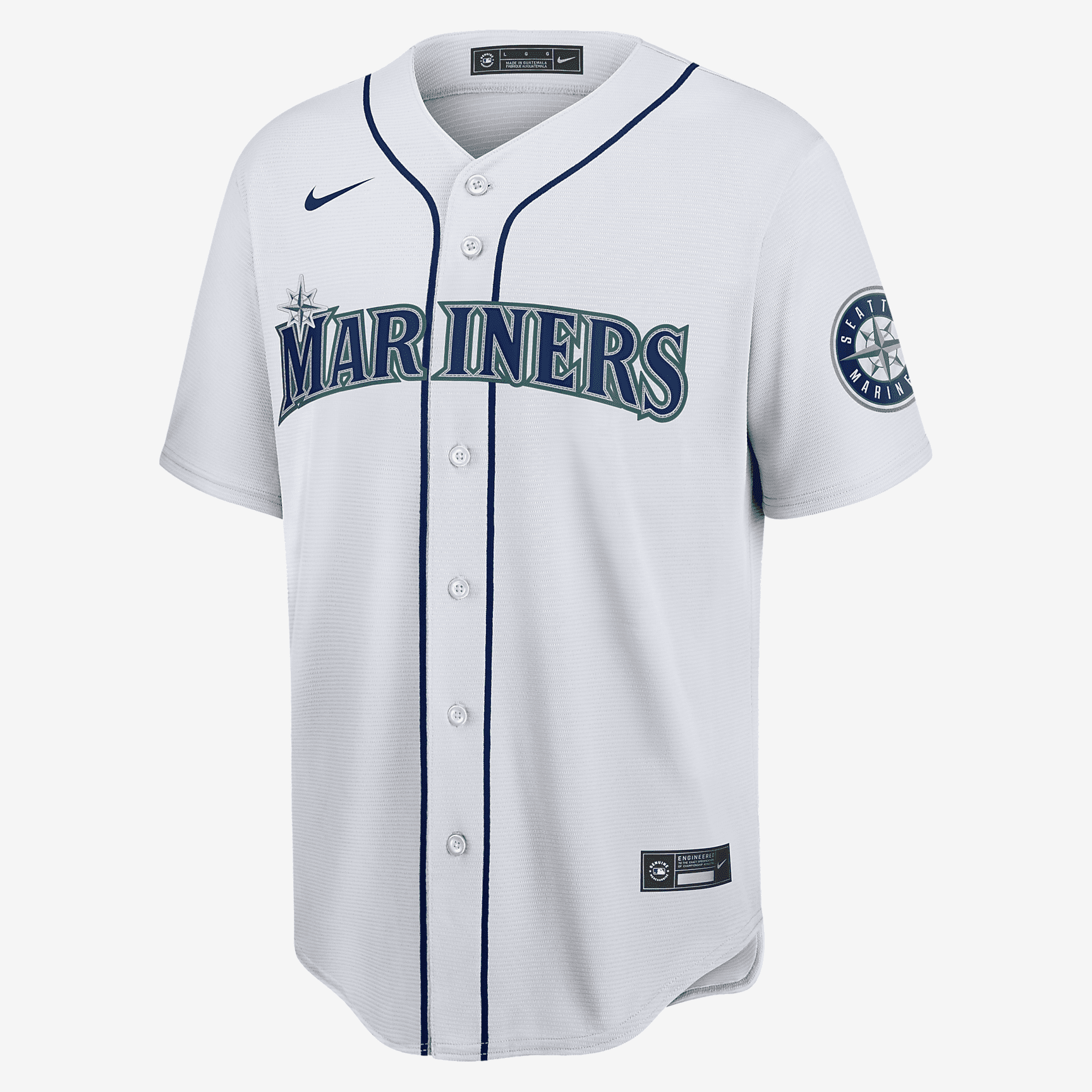 MLB Seattle Mariners (Kyle Lewis) Men's Replica Baseball Jersey - White