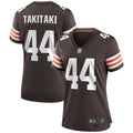 Sione Takitaki Cleveland Browns Nike Women s Game Jersey   Brown