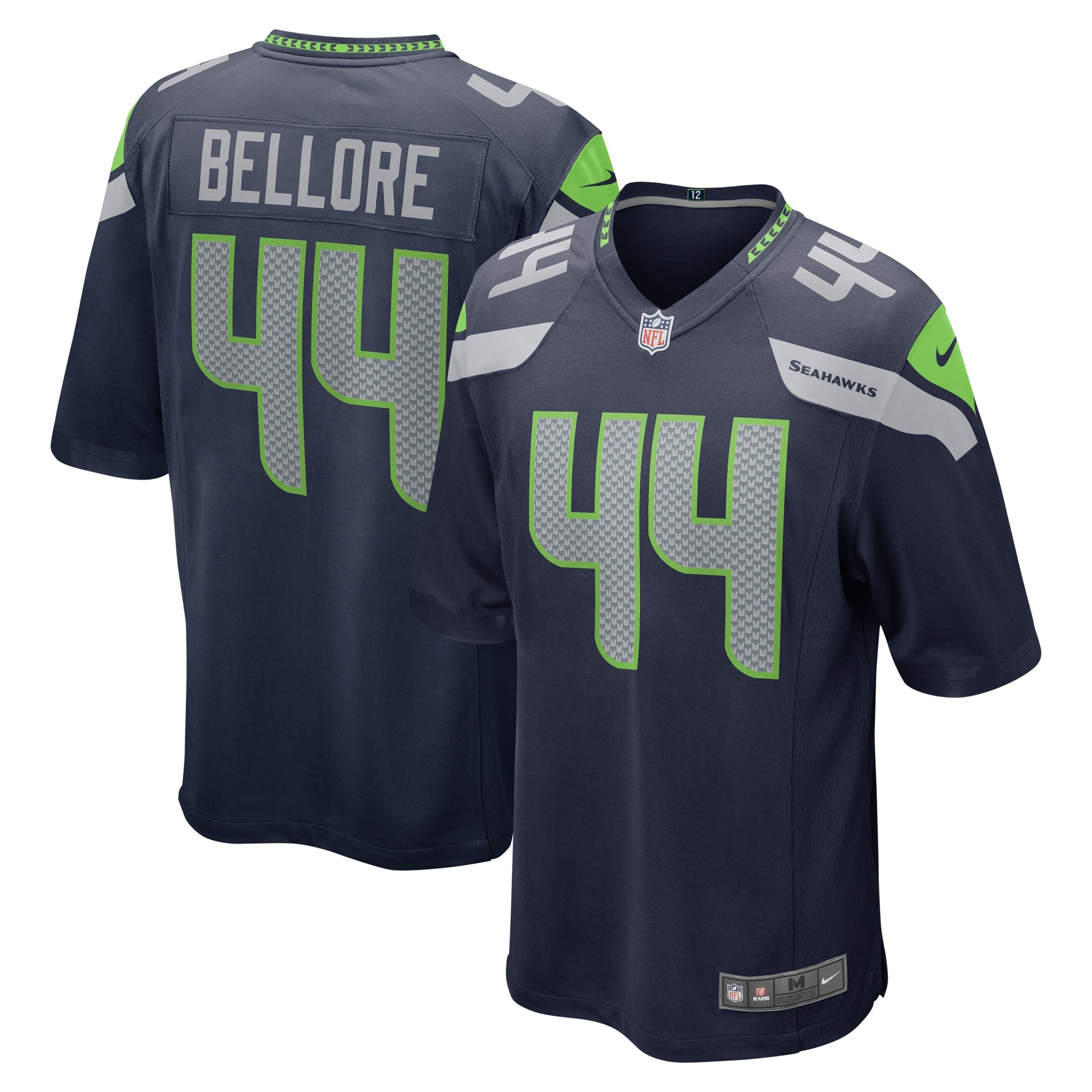 Nick Bellore Seattle Seahawks Nike Game Jersey College Navy