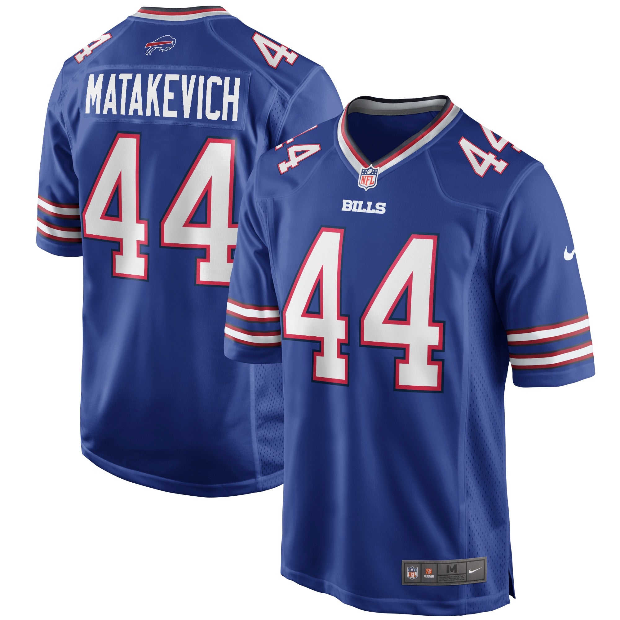 Tyler Matakevich Buffalo Bills Nike Game Player Jersey   Royal
