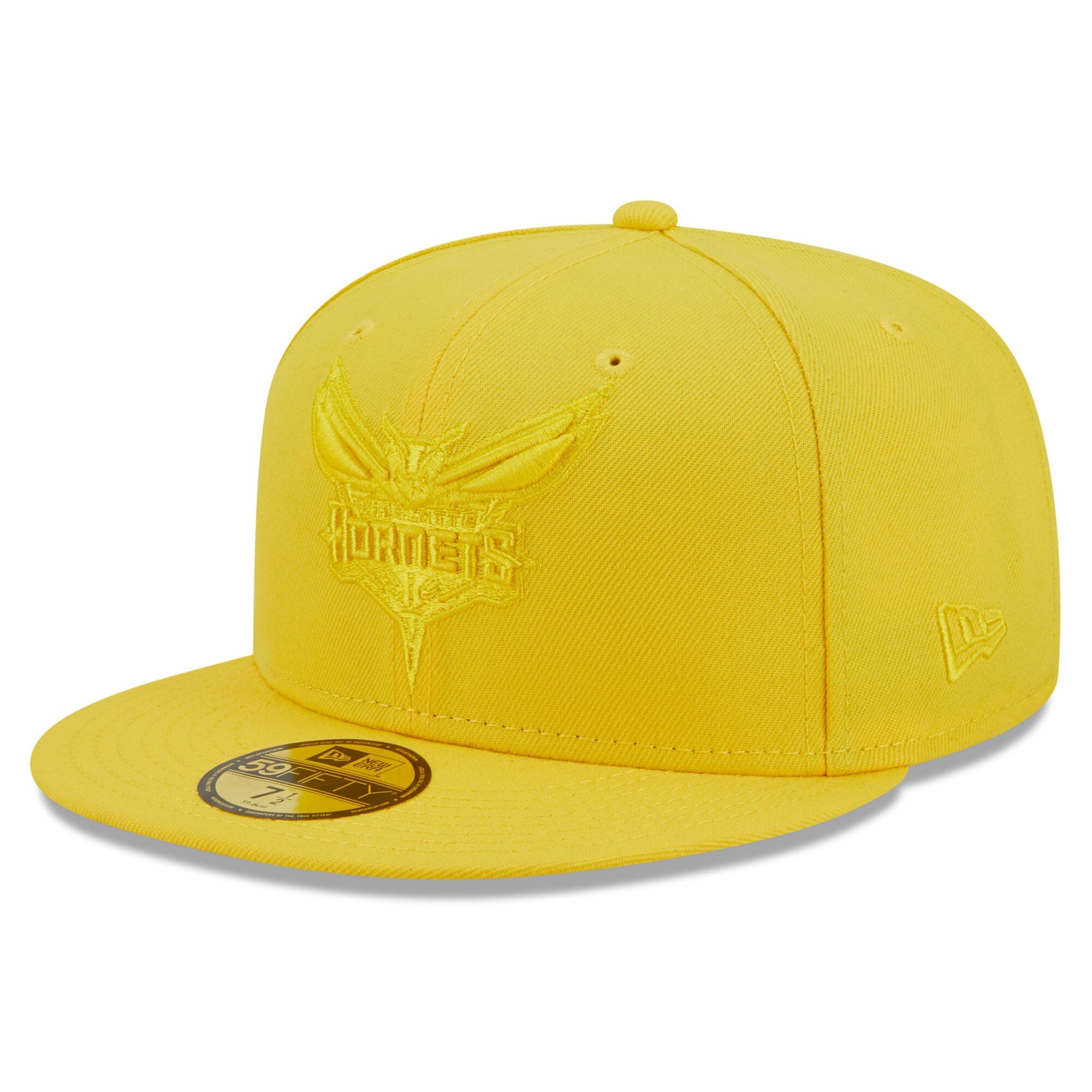 Charlotte Hornets New Era Color Pack 59FIFTY Fitted Hat - Yellow
