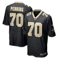 Men s Nike Trevor Penning Black New Orleans Saints Game Player Jersey