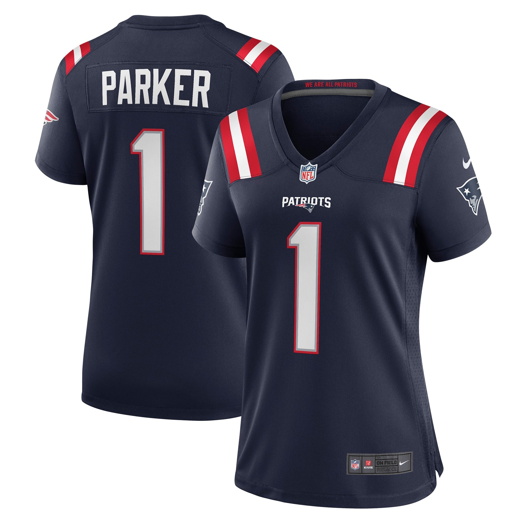 DeVante Parker New England Patriots Nike Women s Game Jersey   Navy