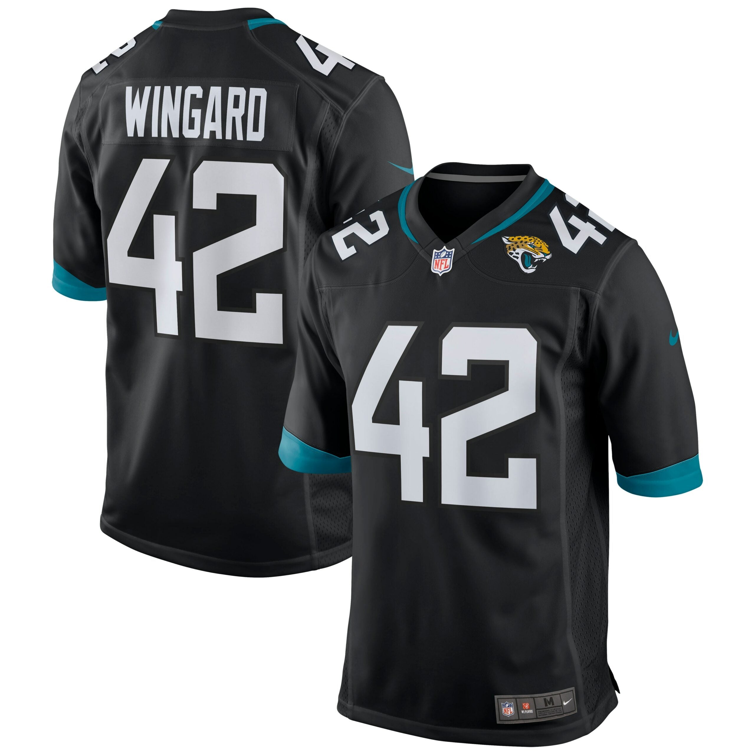 Andrew Wingard Jacksonville Jaguars Nike Game Jersey   Black