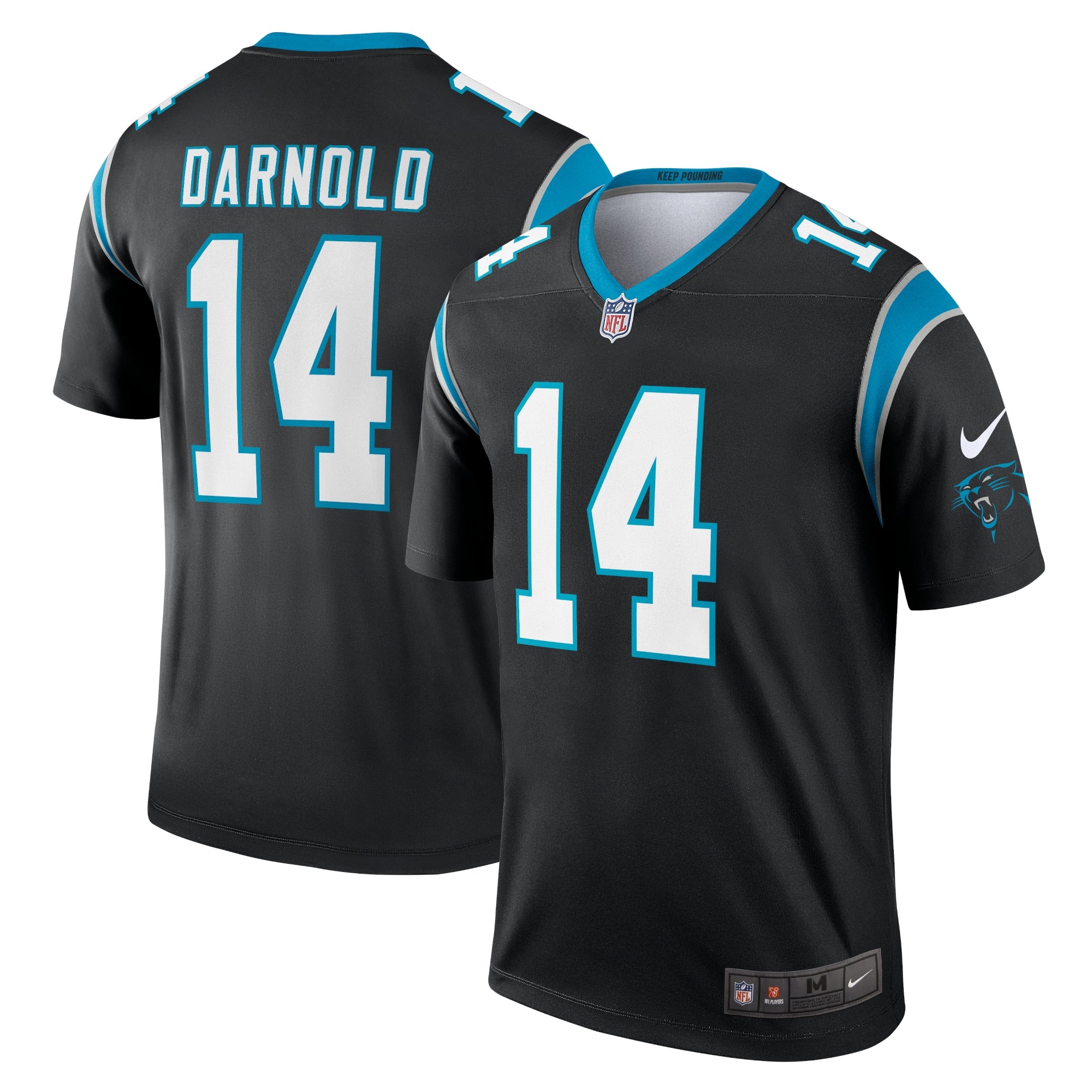 Sam Darnold Carolina Panthers Nike Legend Jersey   Black