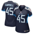 Chance Campbell Tennessee Titans Nike Women s Player Game Jersey   Navy