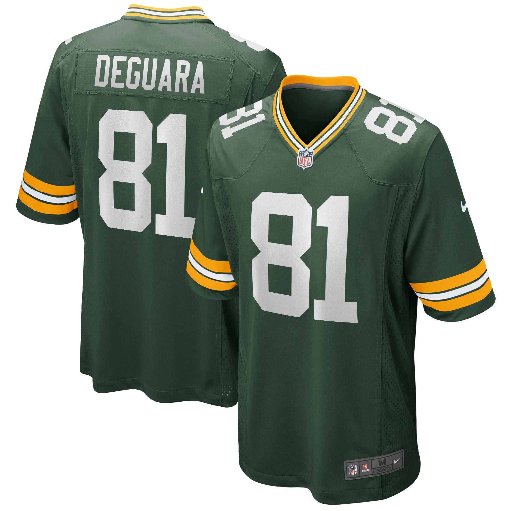 Josiah Deguara Green Bay Packers Nike Player Game Jersey   Green