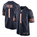 Justin Fields Chicago Bears Nike Player Game Jersey   Navy