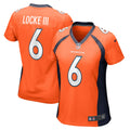 P.J. Locke Denver Broncos Nike Women s Game Player Jersey   Orange