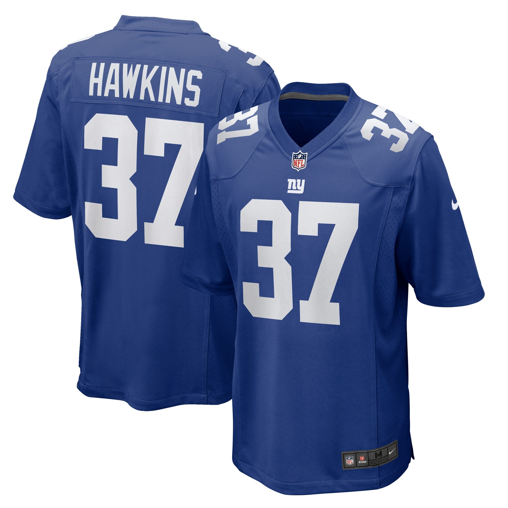 Tre Hawkins New York Giants Nike Team Game Jersey Royal