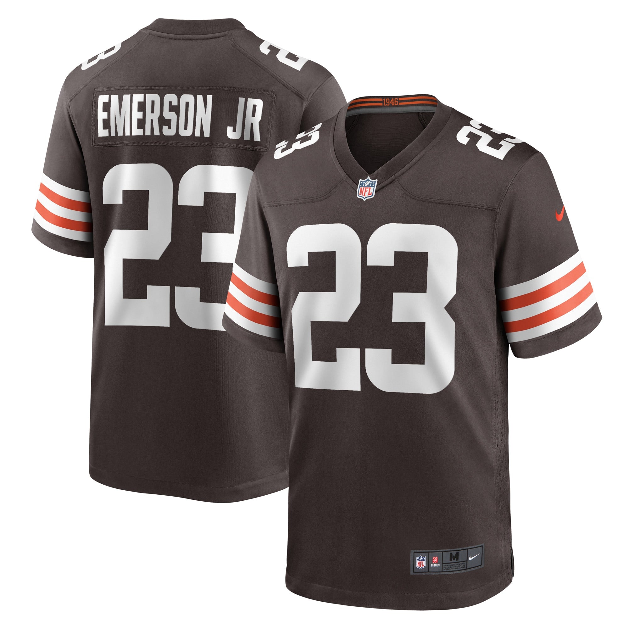 Martin Emerson Jr. Cleveland Browns Nike Game Player Jersey   Brown