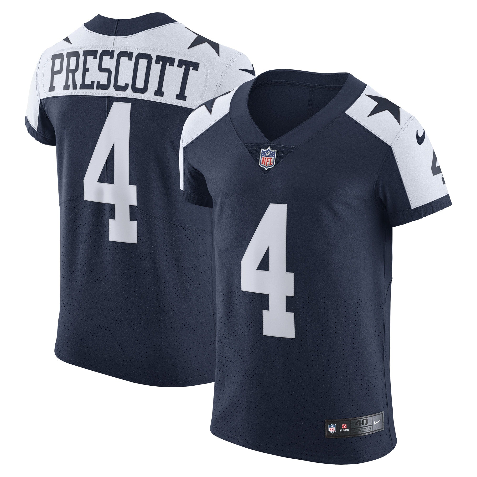 Dak Prescott Dallas Cowboys Nike Alternate Vapor Elite Player Jersey   Navy