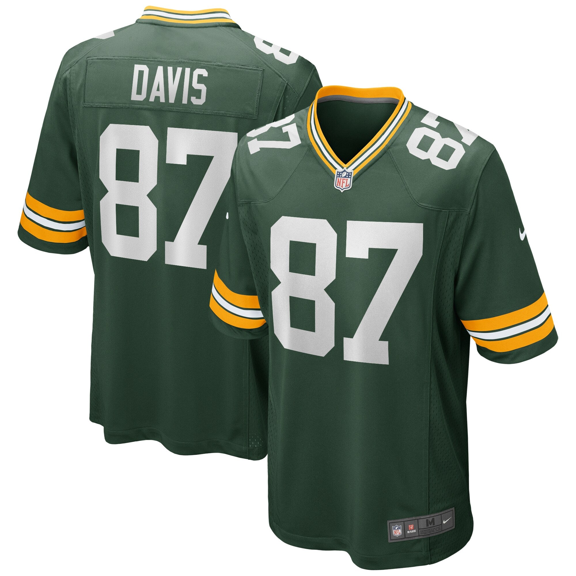 Willie Davis Green Bay Packers Nike Game Retired Player Jersey   Green