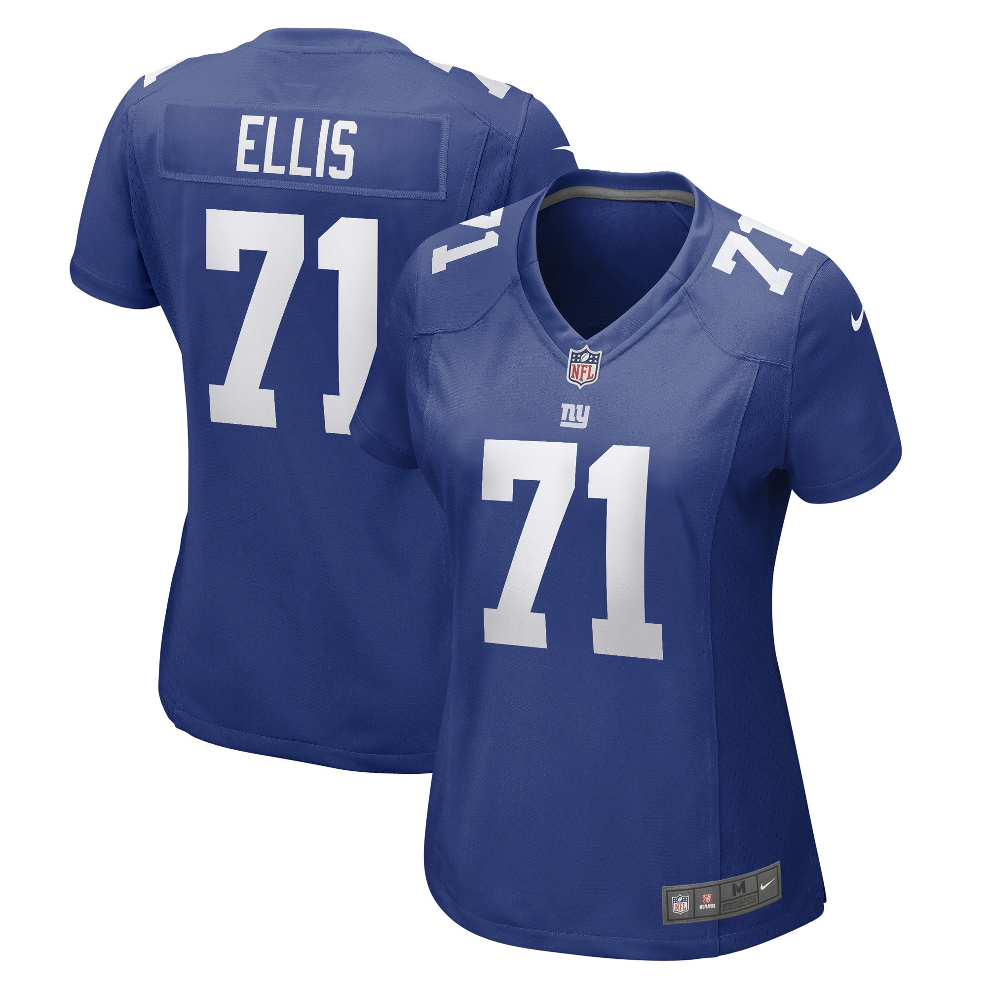 Justin Ellis New York Giants Nike Women s Game Player Jersey Royal