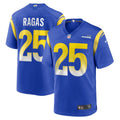 Men s Nike Trey Ragas Royal Los Angeles Rams Game Player Jersey