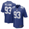 Men s Nike Nick Williams Royal New York Giants Game Player Jersey