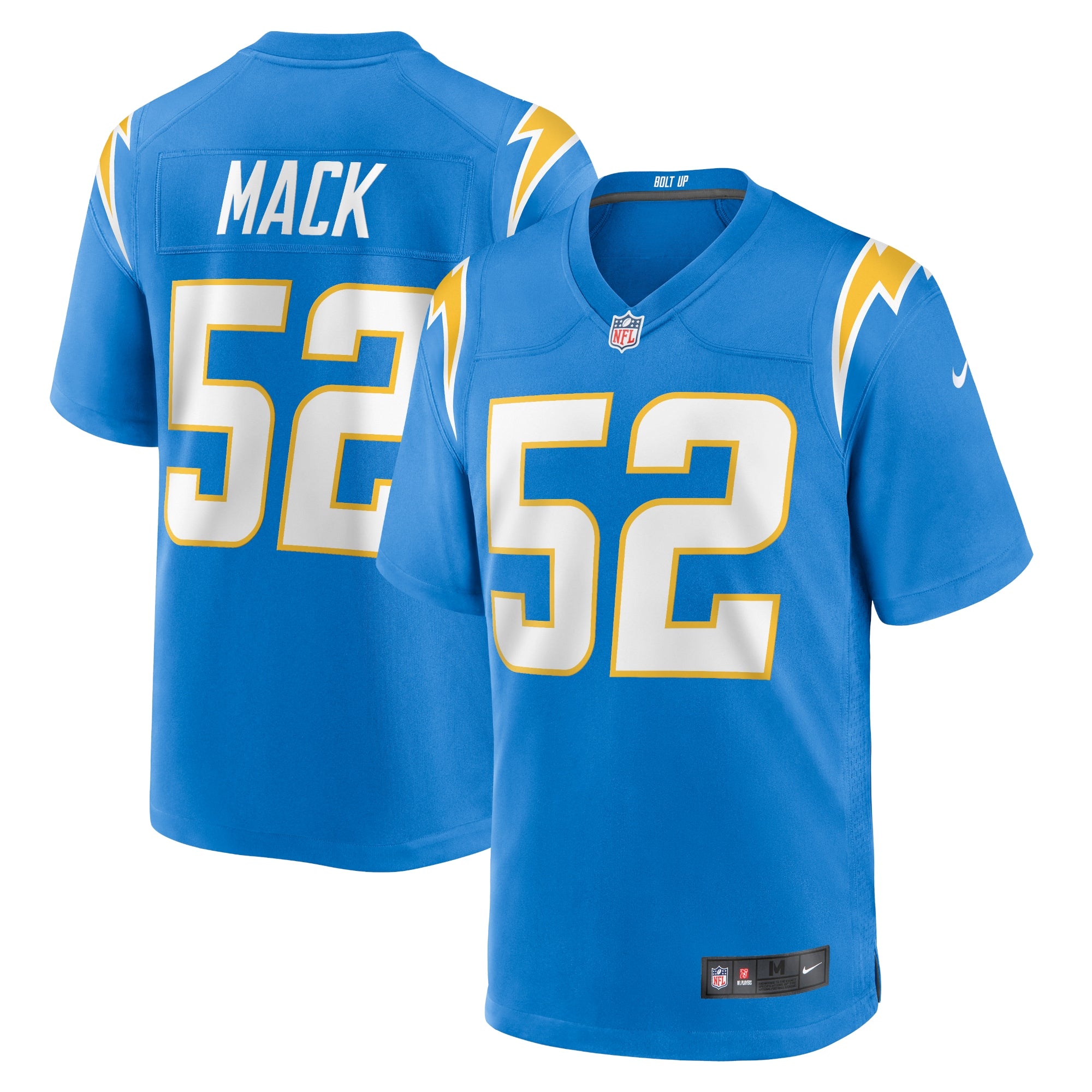 Khalil Mack Los Angeles Chargers Nike Youth Game Jersey   Powder Blue