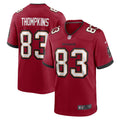 Men s Nike Deven Thompkins Red Tampa Bay Buccaneers Game Player Jersey