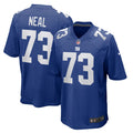 Evan Neal New York Giants Nike Player Game Jersey Royal
