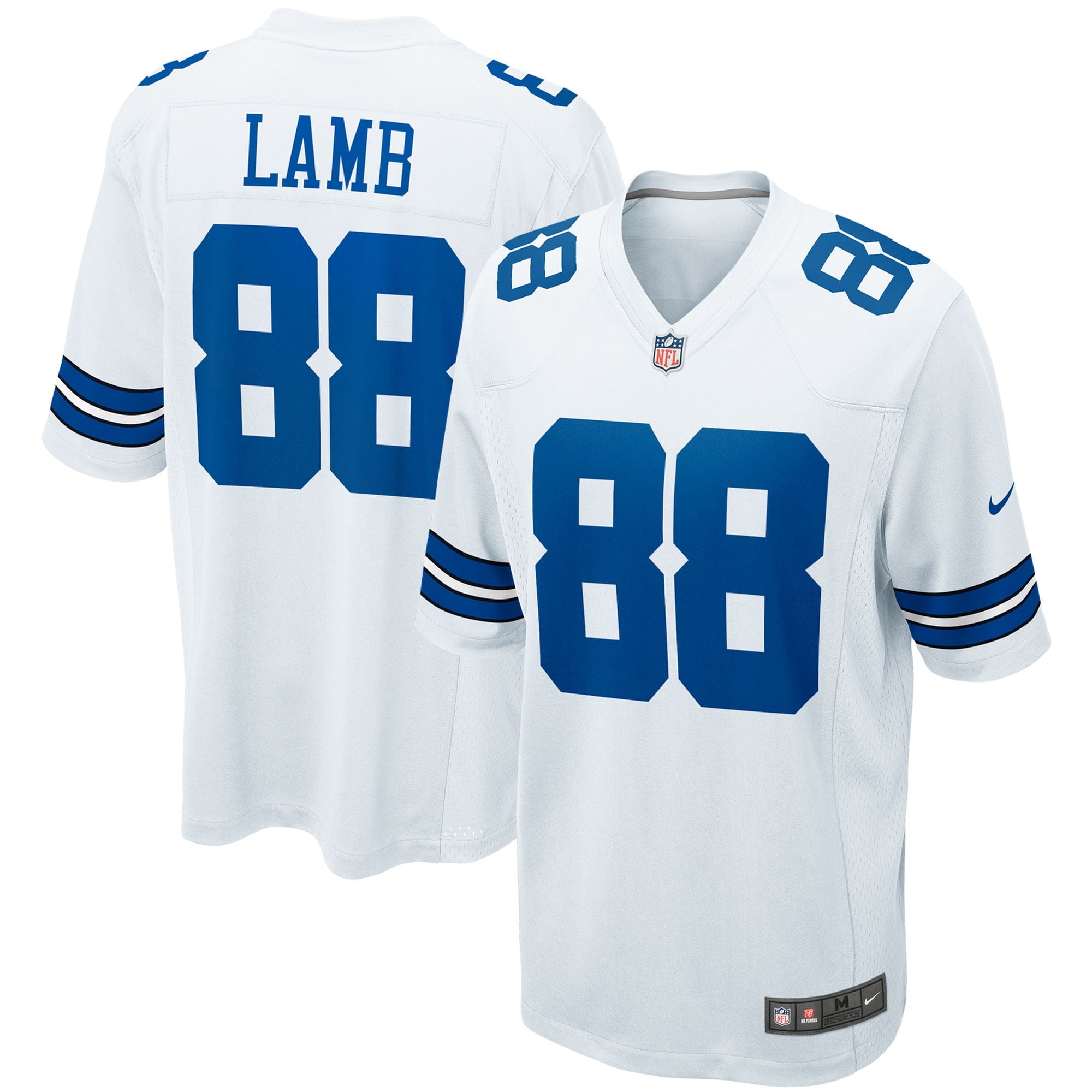 Men s Nike CeeDee Lamb White Dallas Cowboys Game Team Jersey
