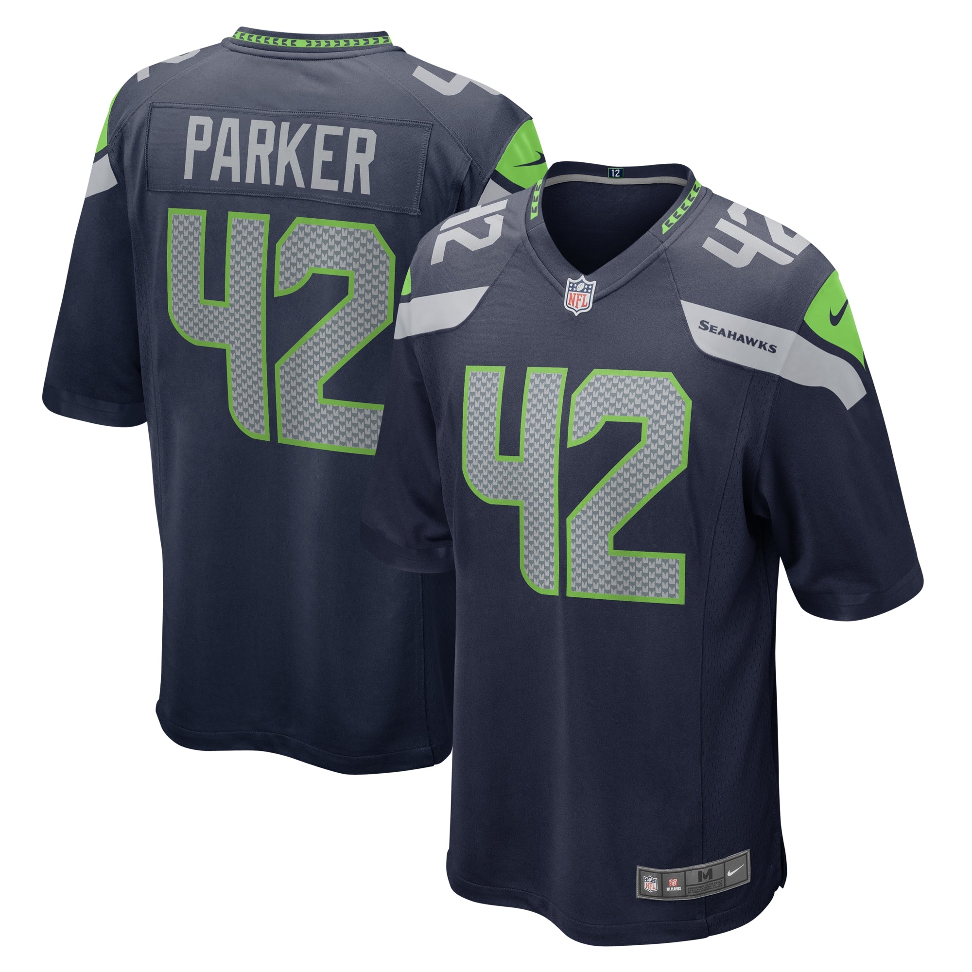 Steven Parker Seattle Seahawks Nike Home Game Player Jersey College Navy