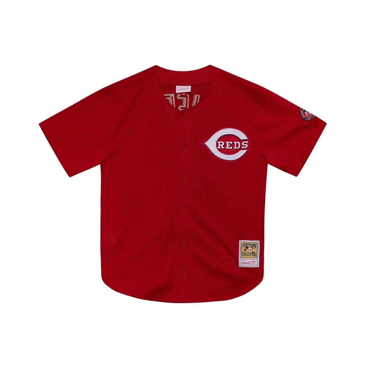 Authentic Ken Griffey Jr Cincinnati Reds 2000 Button Front Jersey