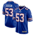 Men s Nike Tyrel Dodson Royal Buffalo Bills Game Player Jersey