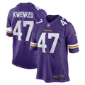 William Kwenkeu Minnesota Vikings Nike Home Game Player Jersey   Purple