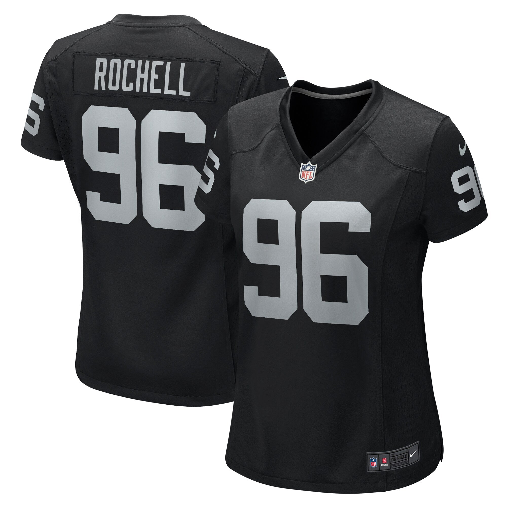 Isaac Rochell Las Vegas Raiders Nike Women s Team Game Jersey    Black