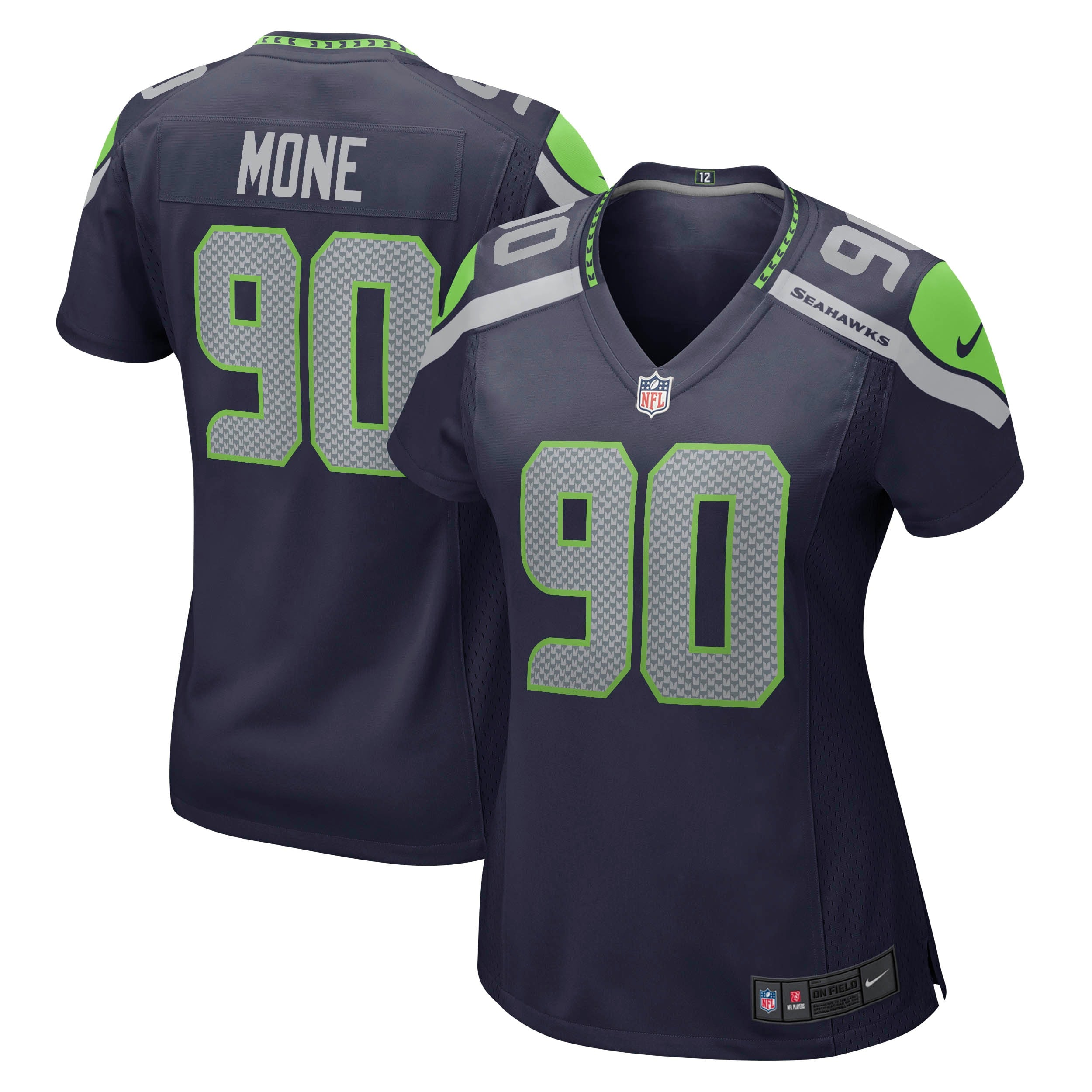 Bryan Mone Seattle Seahawks Nike Women s Game Jersey College Navy