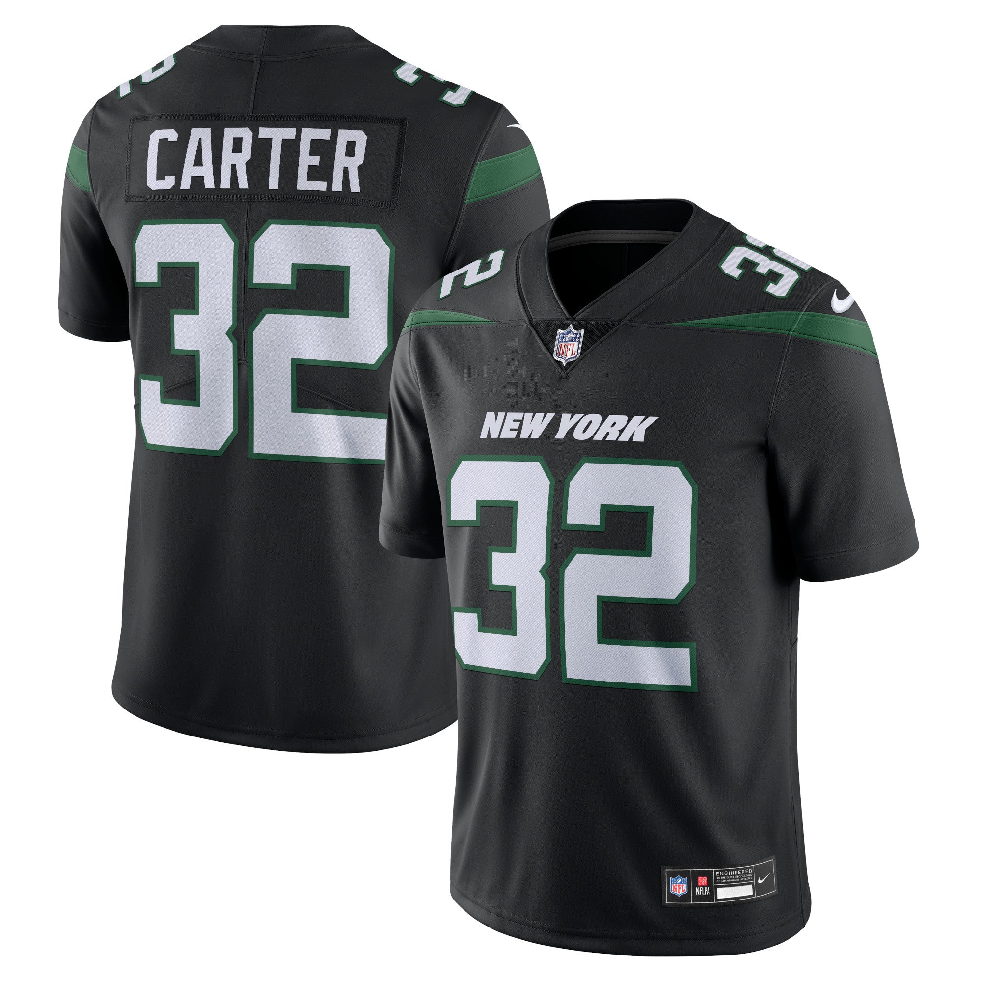 Michael Carter New York Jets Nike  Vapor Untouchable Limited Jersey   Black