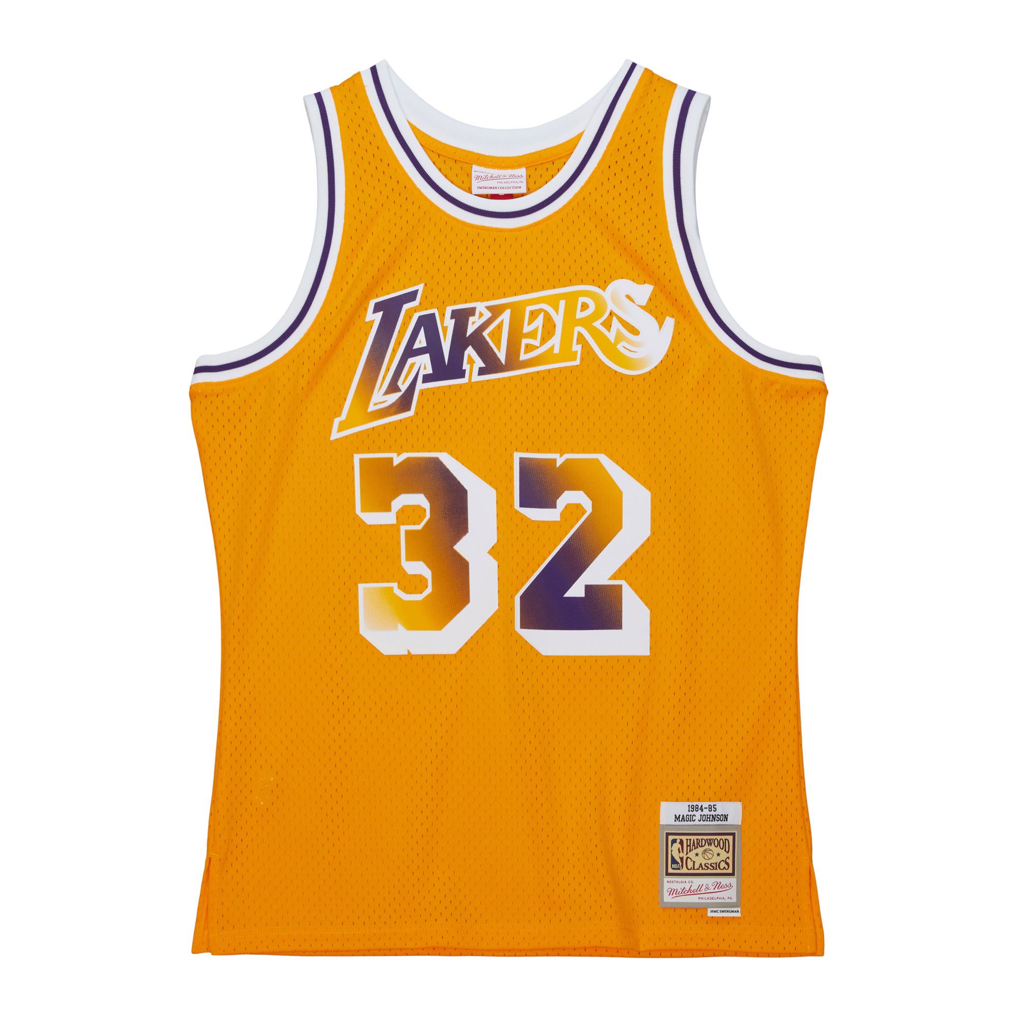 Big Face 7.0 Swingman Jersey Los Angeles Lakers 1984-85 Magic Johnson