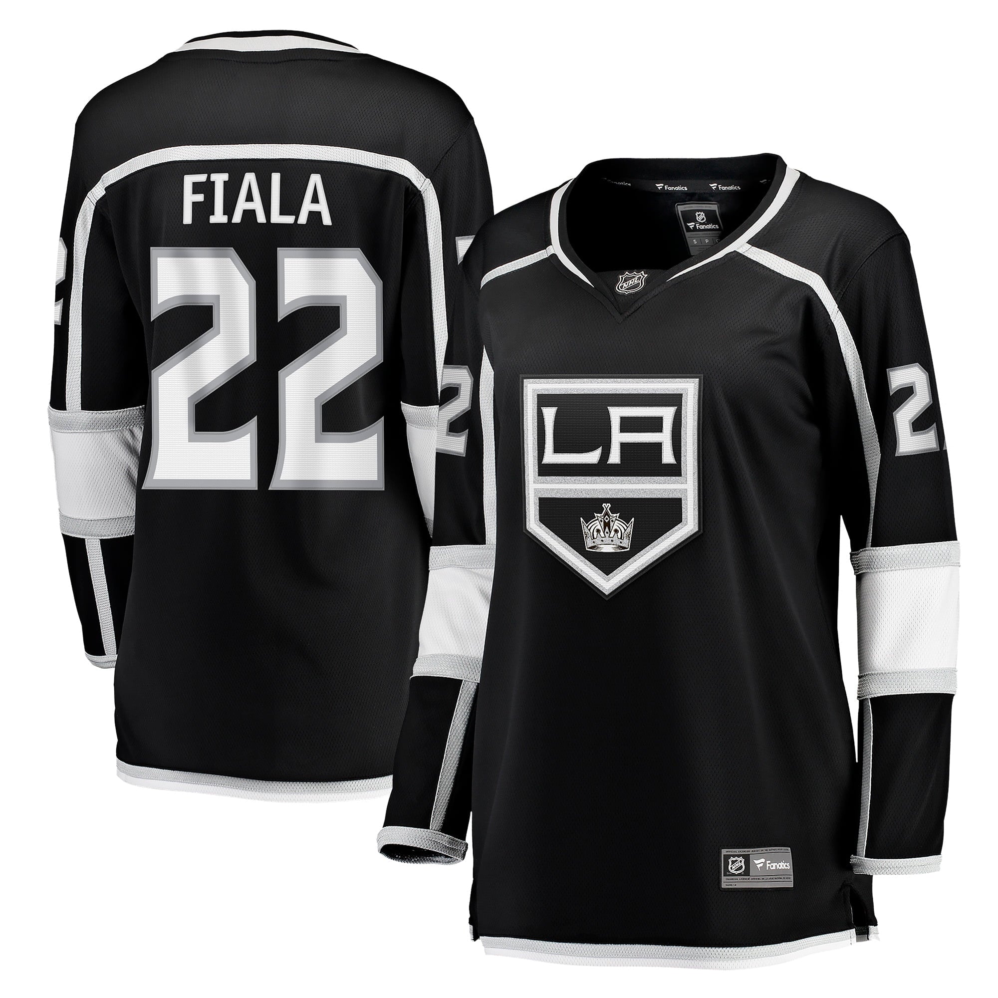 Women's Fanatics Branded Kevin Fiala Black Los Angeles Kings Home Breakaway Player Jersey