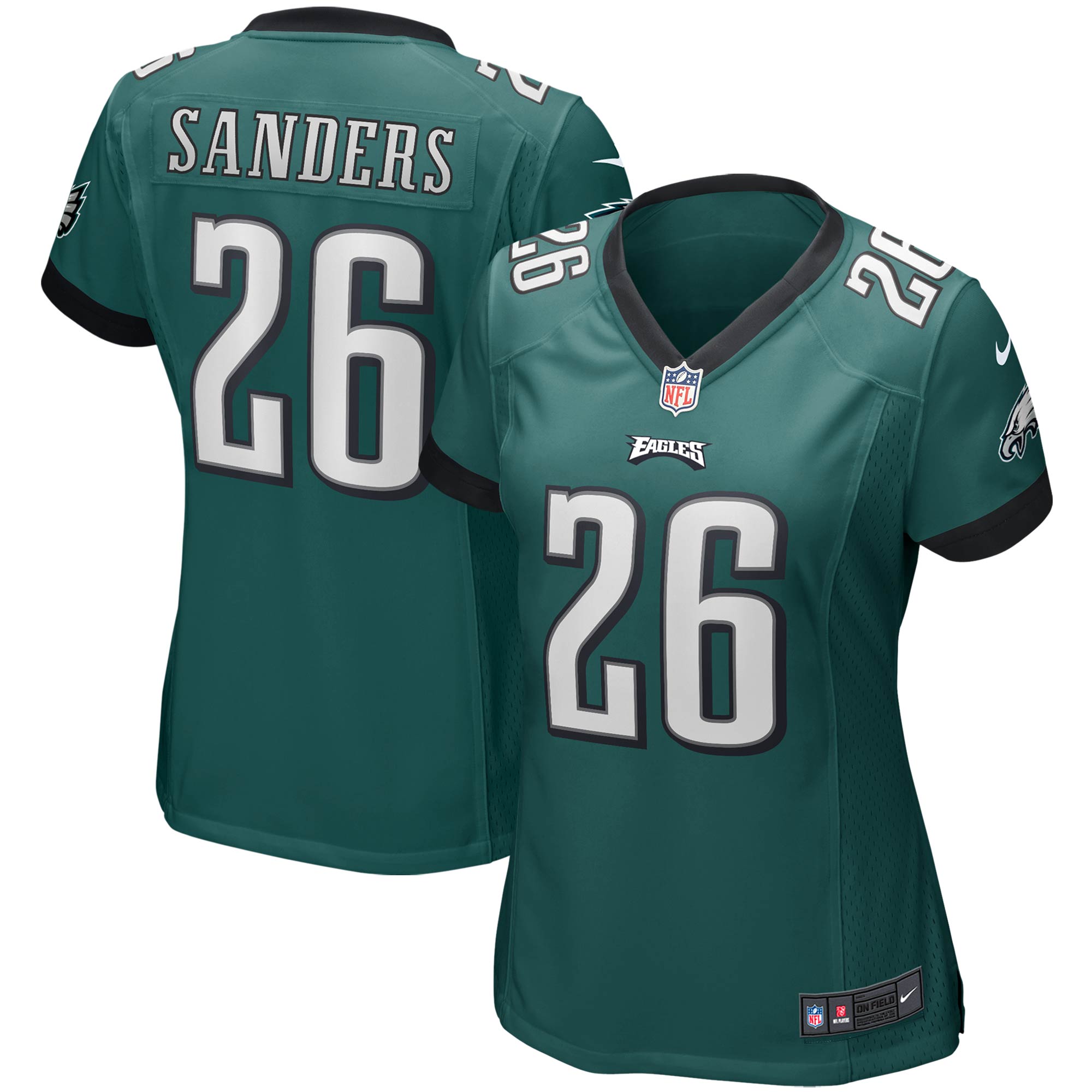 Miles Sanders Philadelphia Eagles Nike Women s Player Jersey   Green