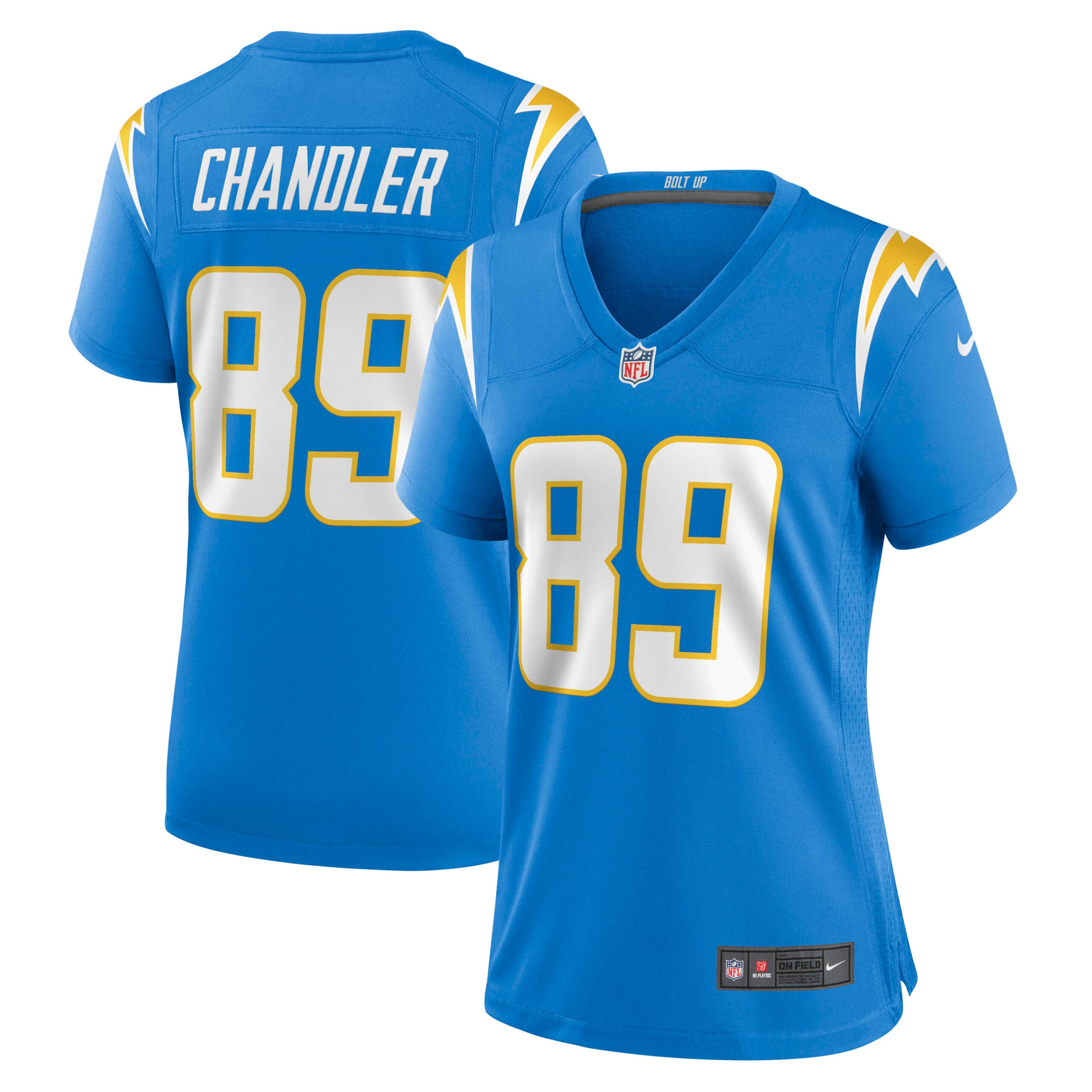 Wes Chandler Los Angeles Chargers Nike Women s Retired Player Jersey   Powder Blue
