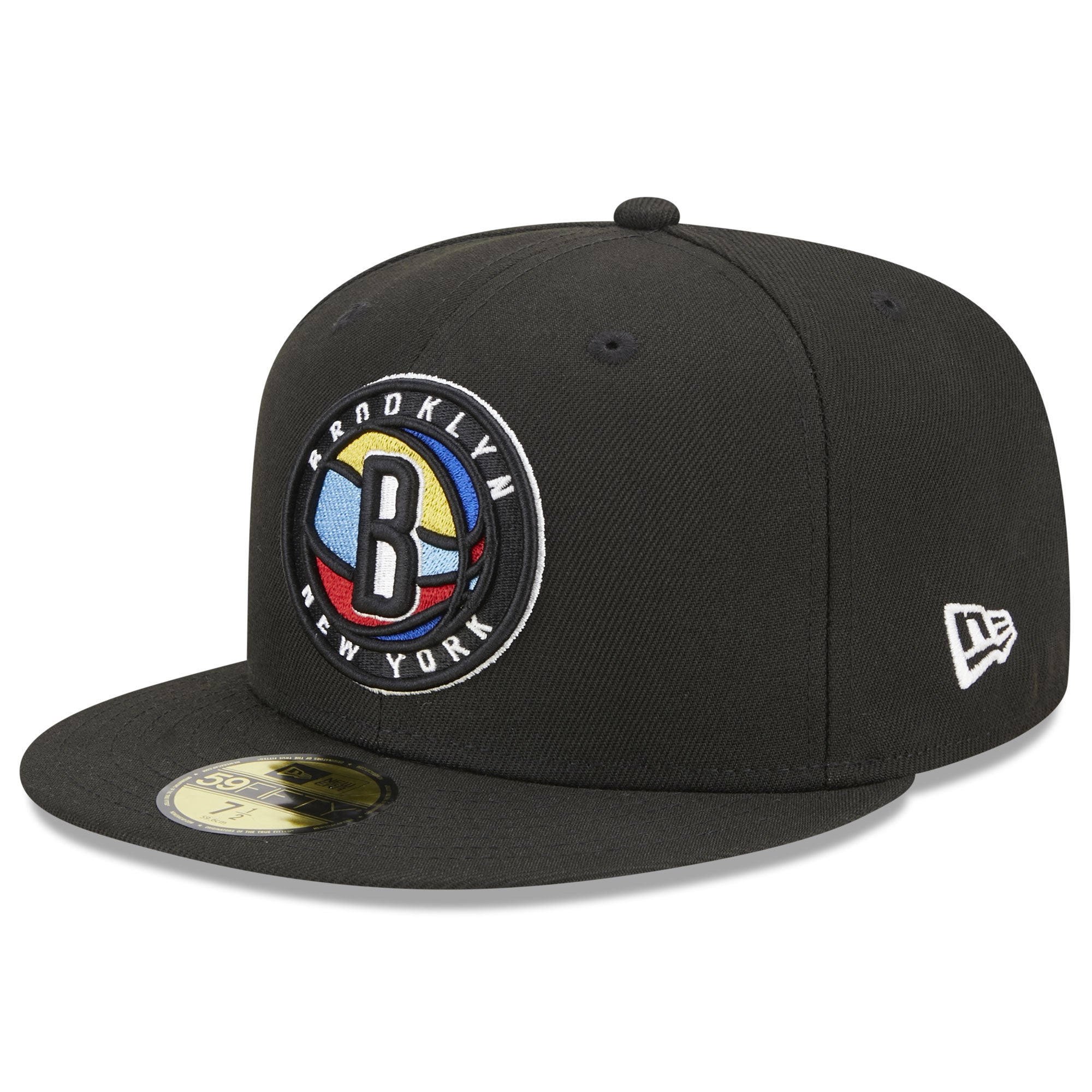 Brooklyn Nets New Era 2022/23 City Edition Alternate Logo 59FIFTY Fitted Hat - White