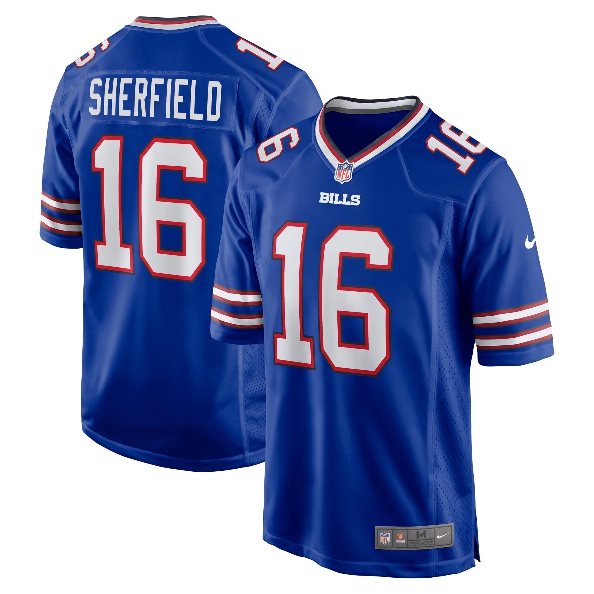 Men s Nike Trent Sherfield Royal Buffalo Bills Game Player Jersey