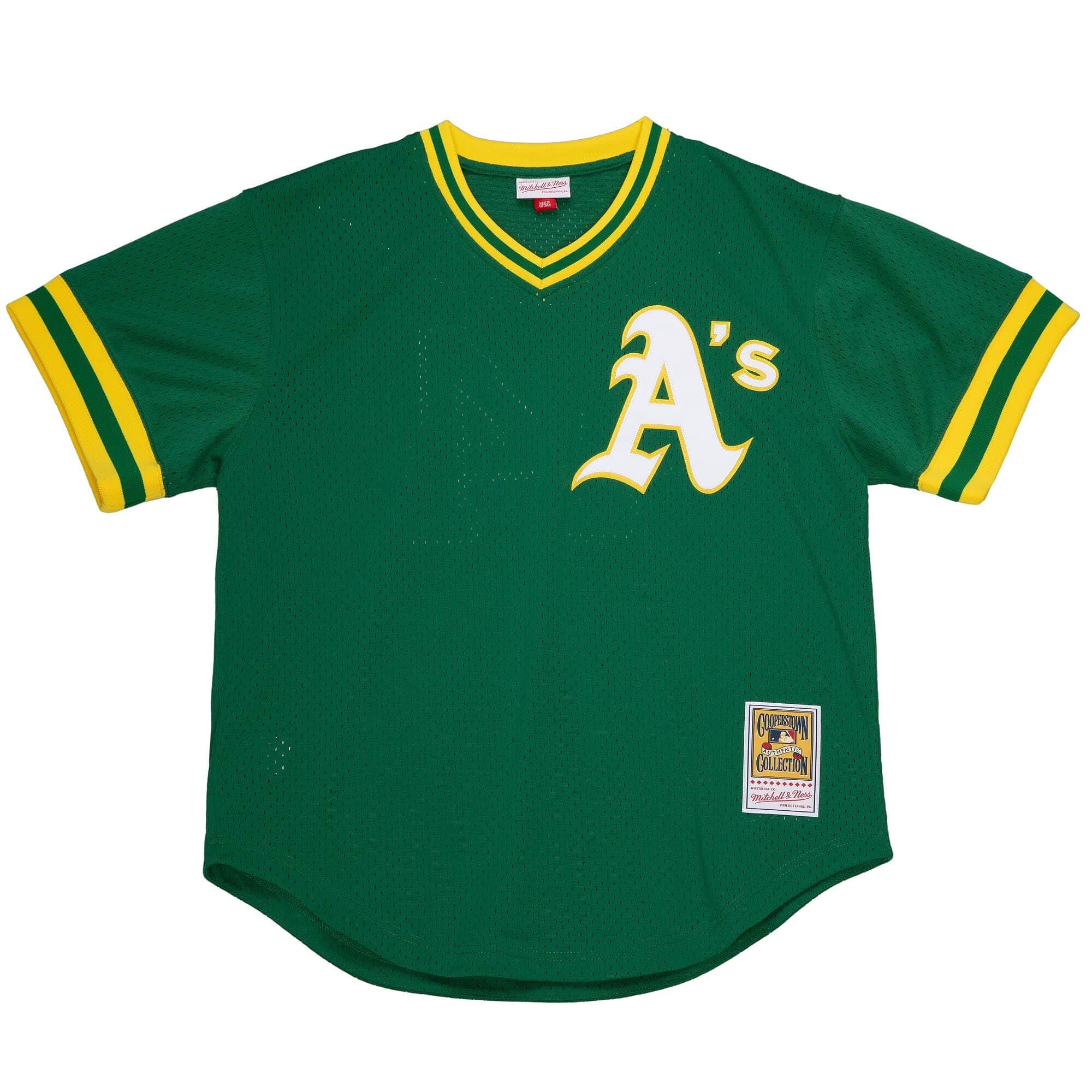 Authentic Reggie Jackson Oakland Athletics 1987 Pullover Jersey