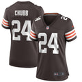 Women s Nike Nick Chubb Brown Cleveland Browns Game Jersey