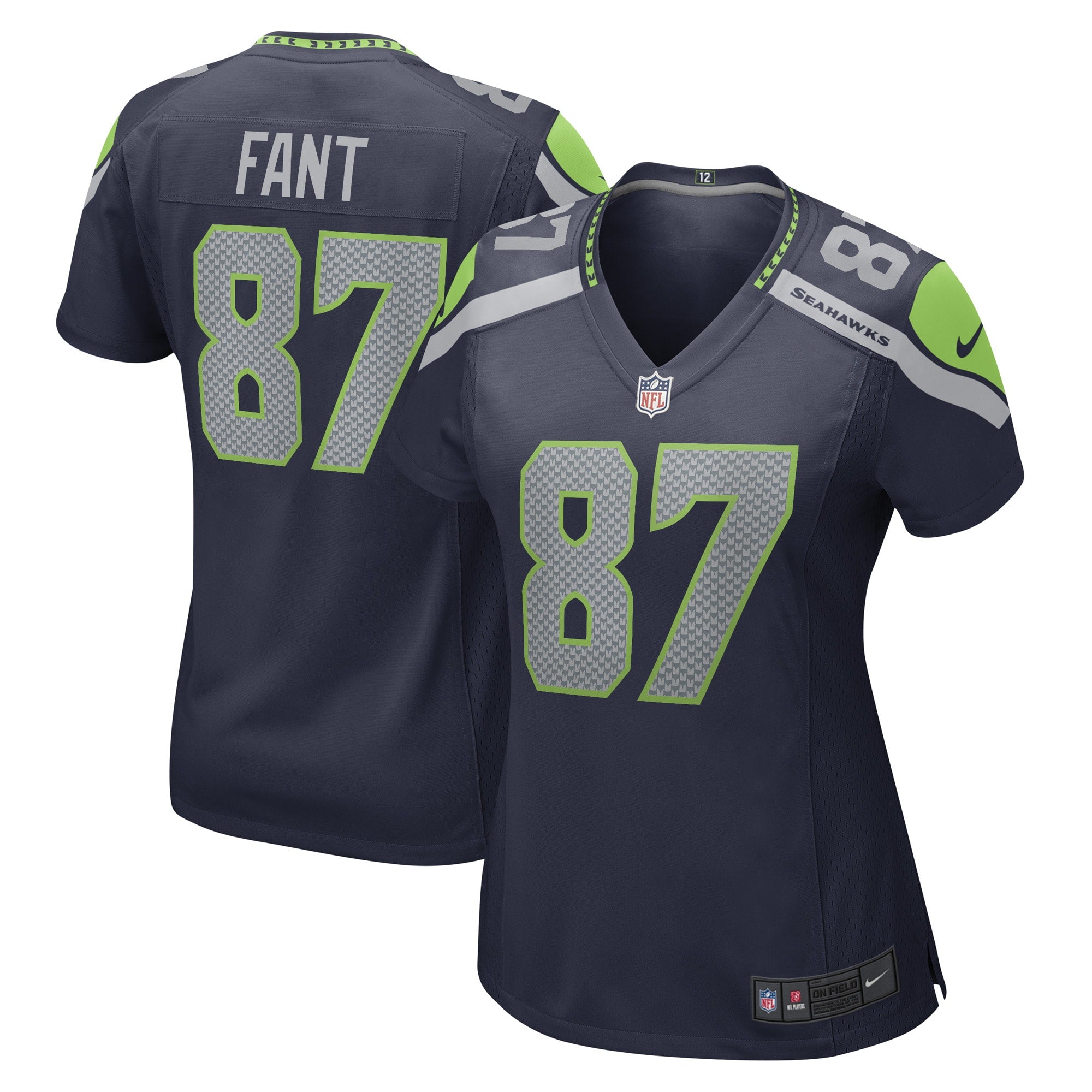 Noah Fant Seattle Seahawks Nike Women s Game Player Jersey College Navy