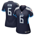 Brett Kern Tennessee Titans Nike Women s Game Jersey   Navy