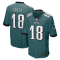 Men s Nike Britain Covey Midnight Green Philadelphia Eagles Home Game Player Jersey