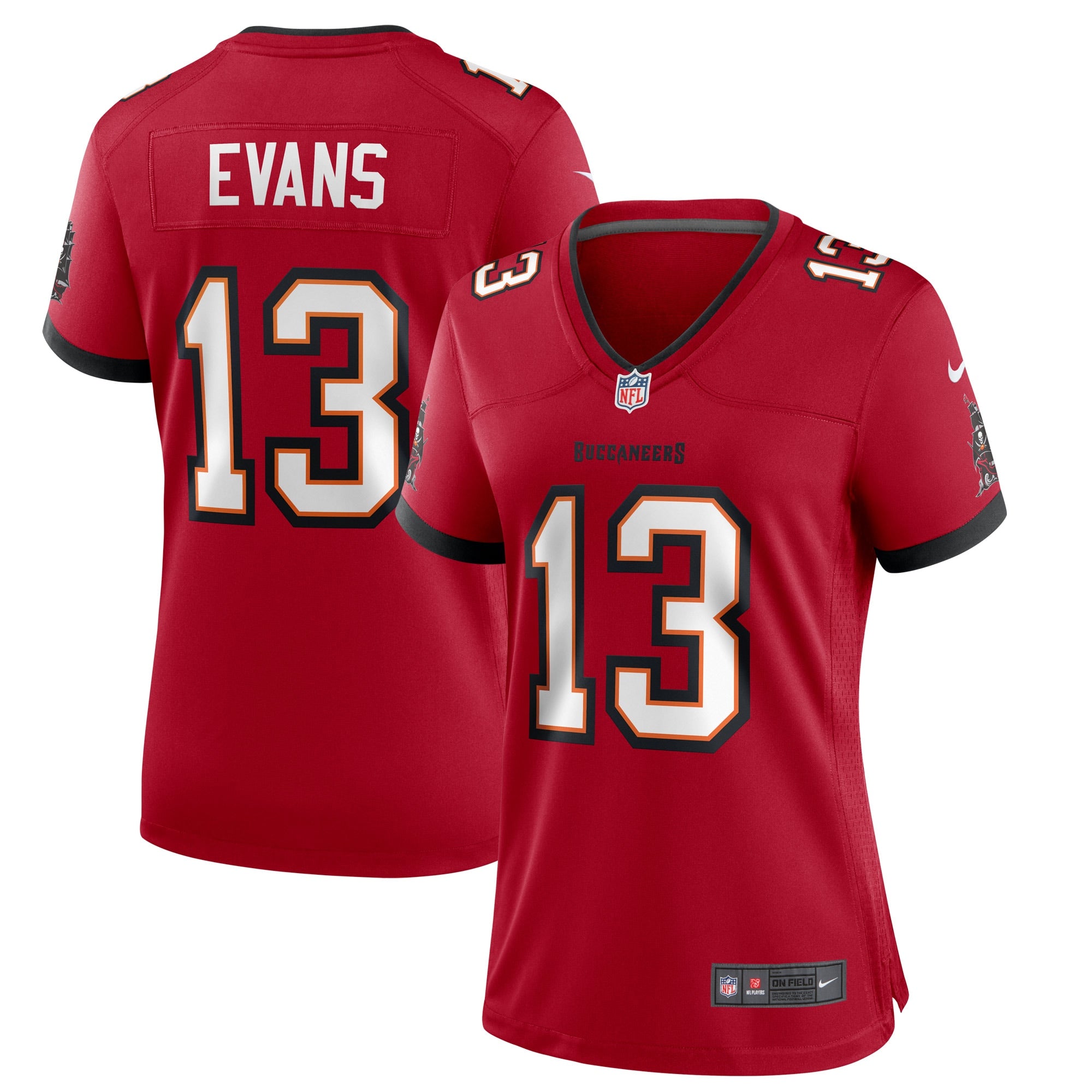 Mike Evans Tampa Bay Buccaneers Nike Women s Game Jersey   Red