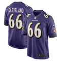 Men s Nike Ben Cleveland Purple Baltimore Ravens Game Jersey